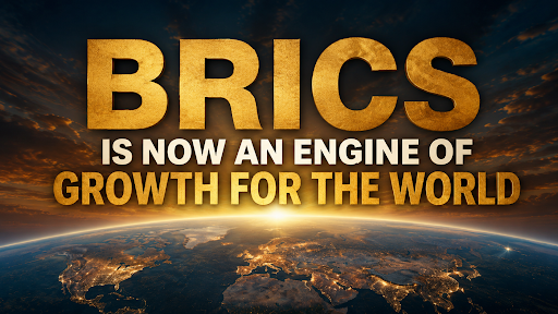 WHY IS BRICS EMERGING AS AN ENGINE OF GLOBAL GROWTH AND WHY IS IT IMPORTANT FOR INDIA?