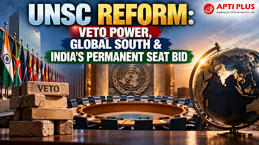 UNSC REFORM: VETO POWER, GLOBAL SOUTH & INDIA'S PERMANENT SEAT BID