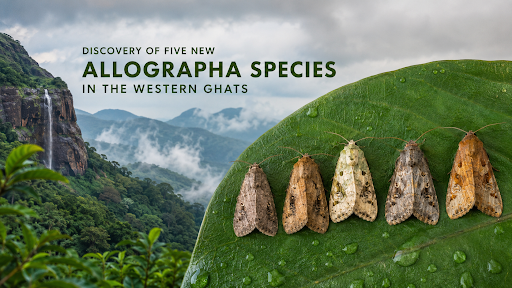 SCIENTISTS DISCOVERED FIVE NEW ALLOGRAPHA LICHEN SPECIES