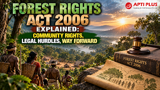FOREST RIGHTS ACT 2006 EXPLAINED: COMMUNITY RIGHTS, LEGAL HURDLES, WAY FORWARD