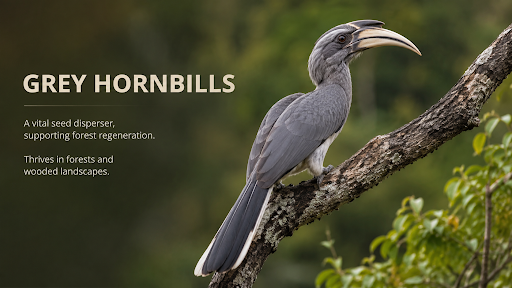 REINTRODUCTION OF INDIAN GREY HORNBILL IN GIR