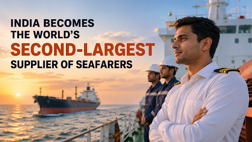 INDIA BECOME WORLD'S SECOND-LARGEST SUPPLIER OF SEAFARERS