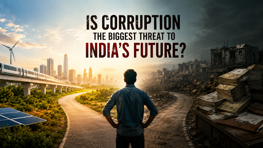 CORRUPTION: BIGGEST THREAT TO INDIA'S FUTURE