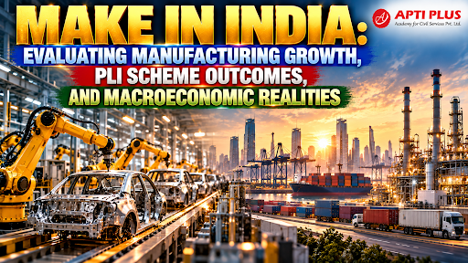 MAKE IN INDIA: EVALUATING MANUFACTURING GROWTH, PLI SCHEME OUTCOMES, AND MACROECONOMIC REALITIES