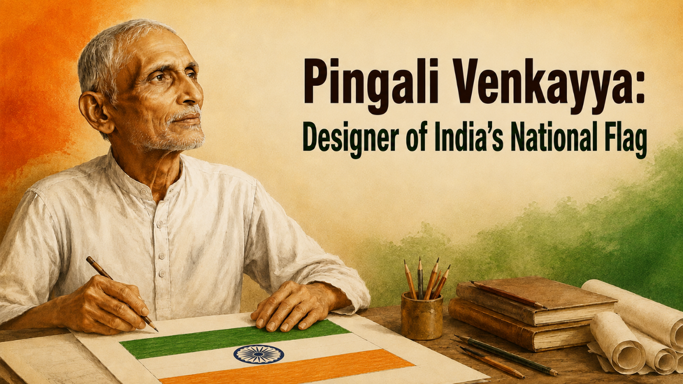 PINGALI VENKAYYA: ARCHITECT OF THE INDIAN NATIONAL FLAG