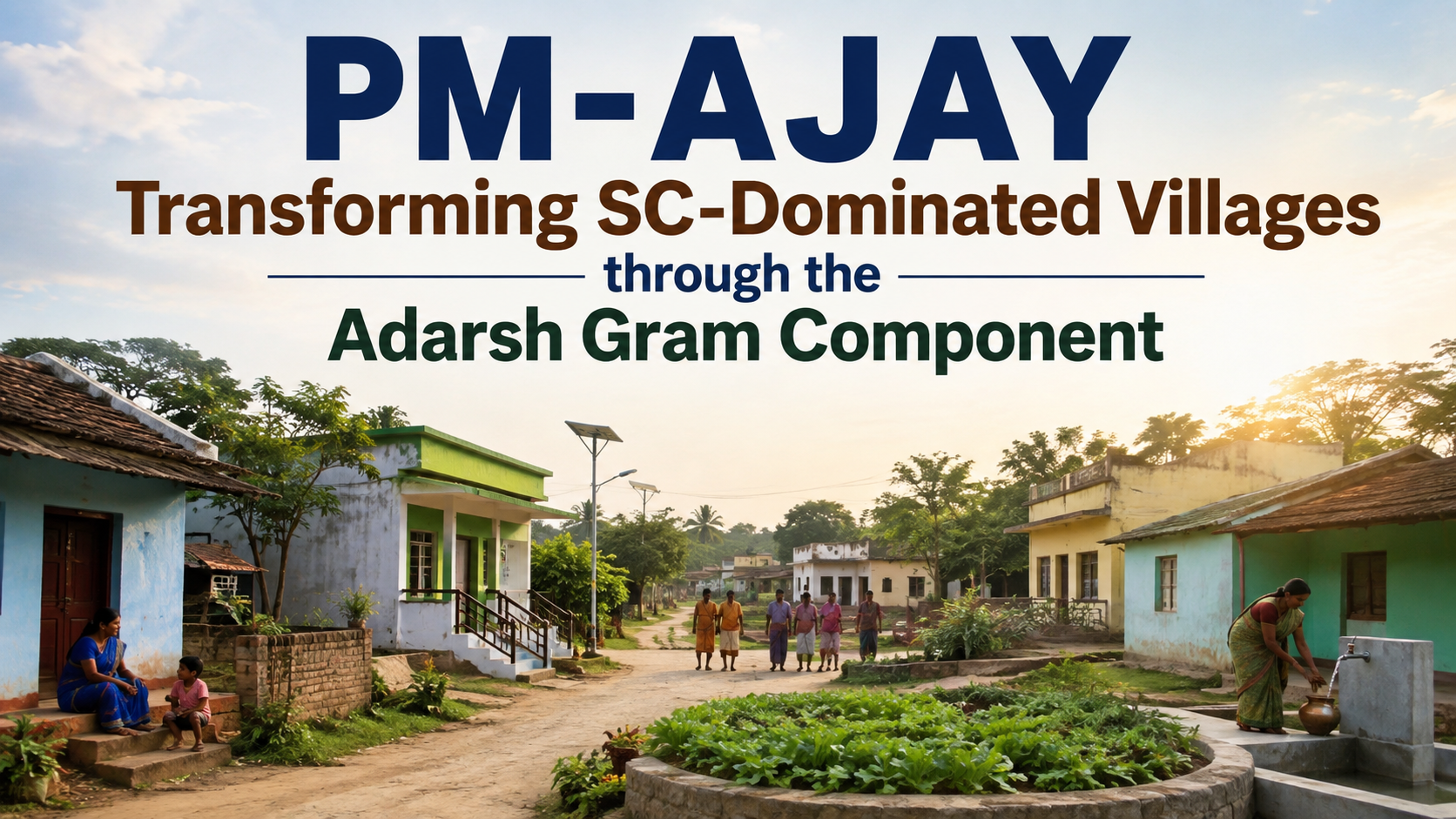 PRADHAN MANTRI ANUSUCHIT JAATI ABHYUDAY YOJANA (PM-AJAY)