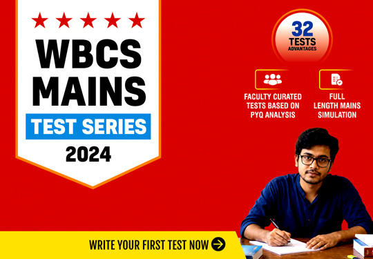Best WBCS Mains 2024 Test Series Programme in Kolkata