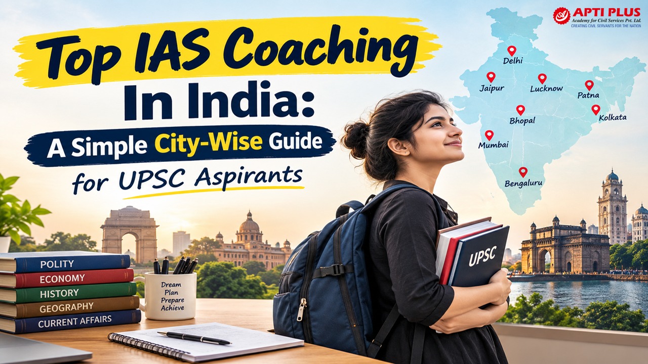 TOP IAS COACHING IN INDIA: A SIMPLE CITY-WISE GUIDE FOR UPSC ASPIRANTS