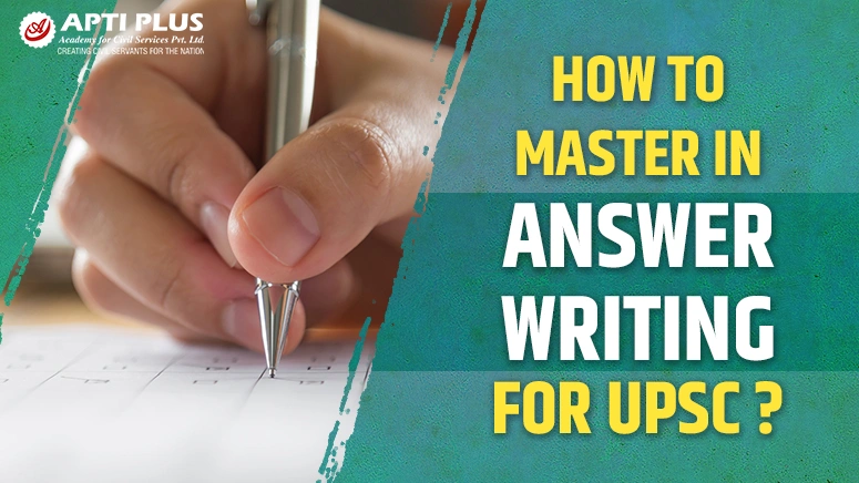 Answer writing for UPSC