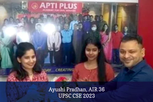 Ayushi Pradhan upsc cse 2023 air 36