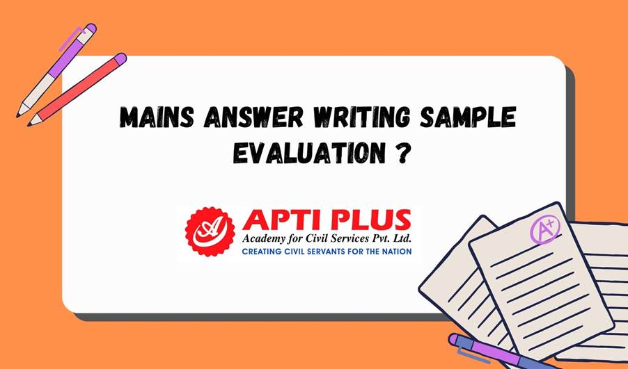 UPSC answer writing sample 