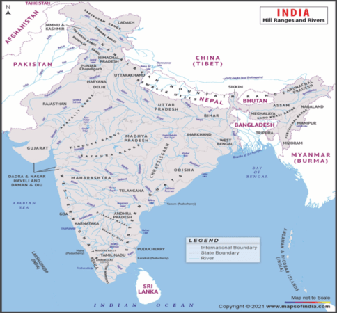 Major Mountain Ranges of India: Peaks & Significance