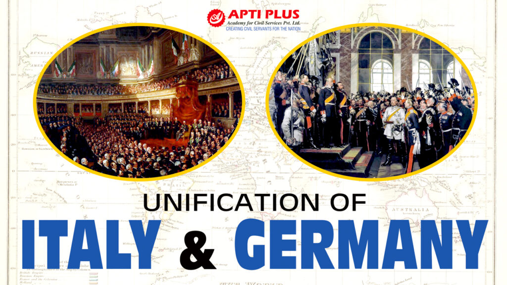 UNIFICATION OF ITALY & GERMANY
