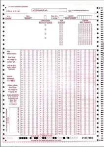 Answer Marking Section