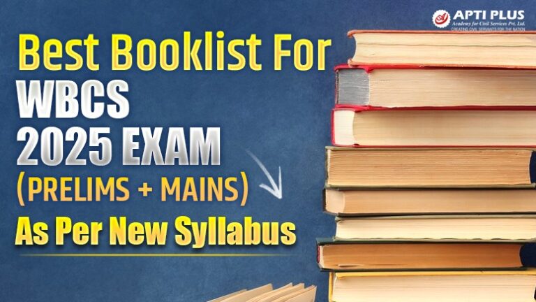 BEST BOOKLIST FOR WBCS 2025