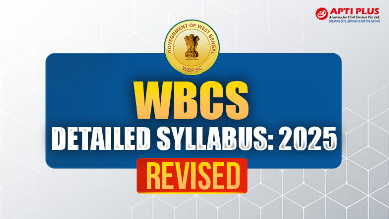 WBCS Detailed Syllabus