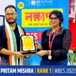 pritam mishra rank 1 wbcs 2022