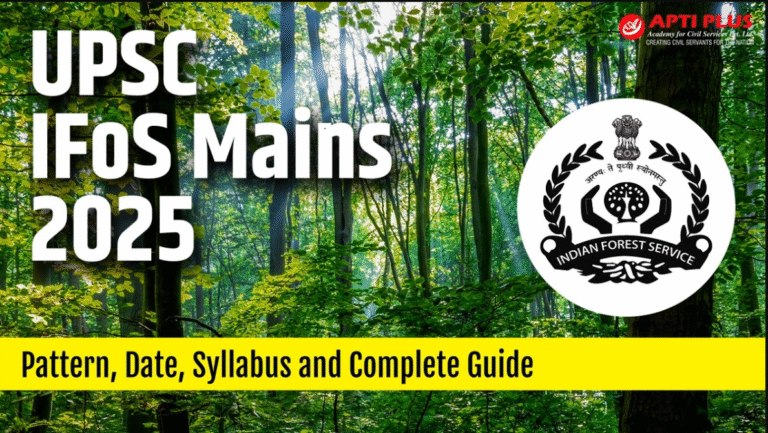 UPSC IFoS Mains 2025