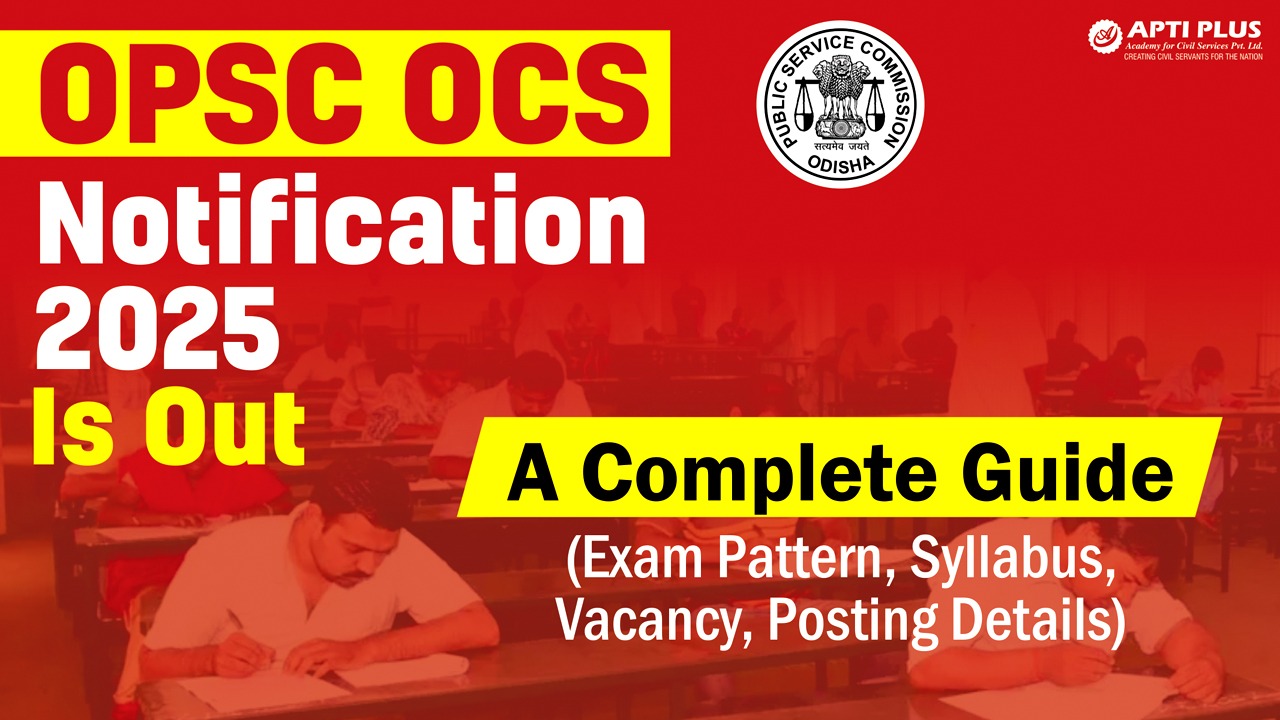 OPSC OCS Notification 2026 – Official PDF Released