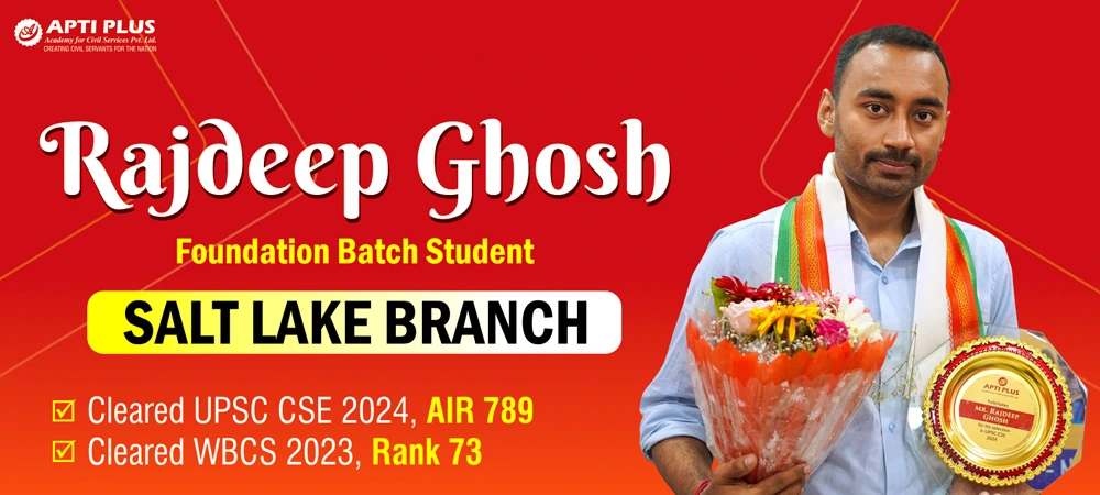 Rajdeep Ghosh UPSC