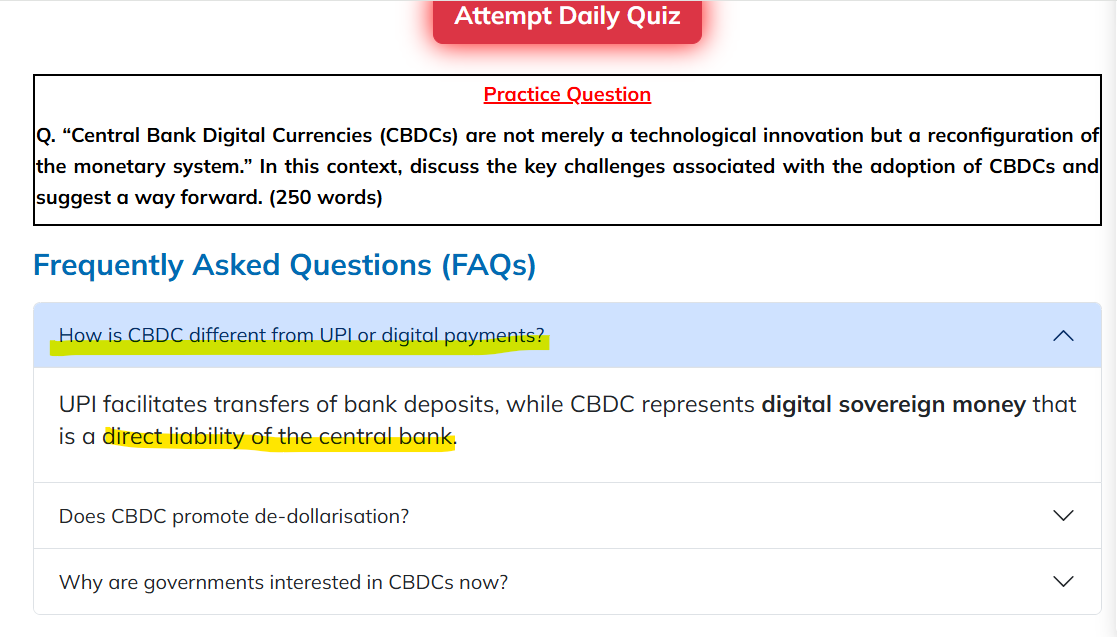 IASGYAN article on Non-Banking Financial Companies (NBFCs). 